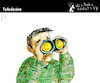 Cartoon: Teledesire (small) by PETRE tagged desire,binoculars,wish,tele,future