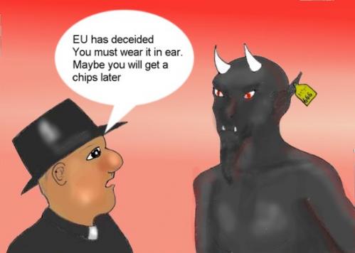 Cartoon: Earmark or chips (medium) by Hezz tagged chips