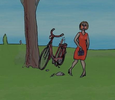 Cartoon: Pedvib (medium) by Hezz tagged bicycle