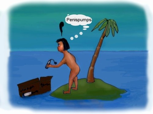 Cartoon: Shit (medium) by Hezz tagged desert,island