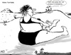Cartoon: Dissapeared (small) by Hezz tagged vacation