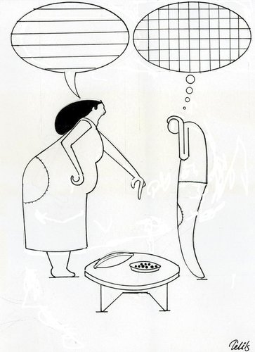 Cartoon: marriage and poverty (medium) by tetik tagged marriage,and,poverty