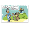 Cartoon: Der will nur spielen.. (small) by ALEXander tagged hunde jogger sport spielen köter freizeit karten sprüche
