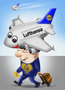Cartoon: My hat (small) by fritzpelenkahu tagged a380