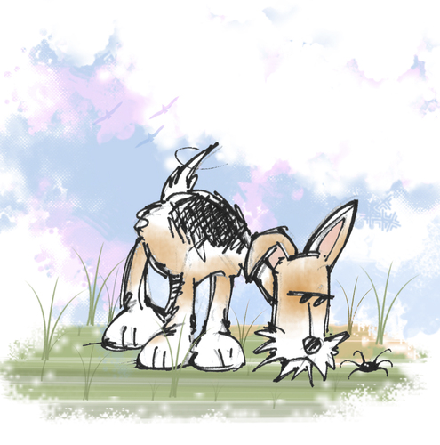 Cartoon: Rufus - continued! (medium) by east coast cartoons tagged dog,wire,hair,fox,terrier