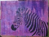 Cartoon: Zebra in purple (small) by andriesdevries tagged zebra,purple,painting