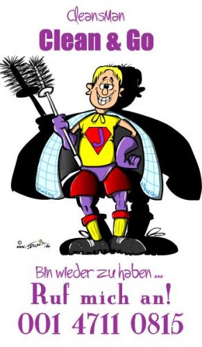 Cartoon: CleansMan (medium) by Trumix tagged klinsmann,sommermärchen,fussball,cleansman