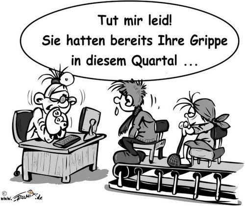 Cartoon: Gesundheit! (medium) by Trumix tagged krankheit,pauschale,gesundheitsreform,gesundheit,grippewelle,grippe,arzt,patient