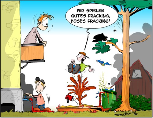 Cartoon: Gutes Fracking boeses Fracking (medium) by Trumix tagged fracking,gasfoerdermethode,trummix,umwelt,umweltschutz,oel,oelvorkommen,fracking,gasfoerdermethode,trummix,umwelt,umweltschutz,oel,oelvorkommen