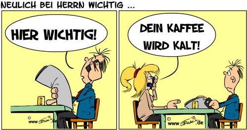 Cartoon: Neulich bei Wichtigs (medium) by Trumix tagged neulich,bei,wichtigs