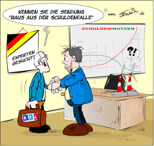 Cartoon: Raus aus der Schuldenfalle (medium) by Trumix tagged schuldenbremse,schuldenberater,rausausdenschulden,rtl,energiewende,wirschaffendas,transformation,schuldnerberater,dispokredit,habeck,wirtschaft,energiepolitik,schuldenbremse,schuldenberater,rausausdenschulden,rtl,energiewende,wirschaffendas,transformation,schuldnerberater,dispokredit,habeck,wirtschaft,energiepolitik