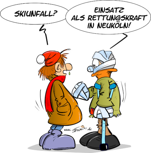 Cartoon: Silvesterfeiern (medium) by Trumix tagged silvester,boeller,einsatzkraefte,silvester,boeller,einsatzkraefte