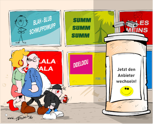 Cartoon: Wahlen (medium) by Trumix tagged buergerbeteiligung,wahlen,demokratie,freiewahlen,entscheidung,buergerbeteiligung,wahlen,demokratie,freiewahlen,entscheidung