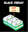 Cartoon: Black Friday (small) by Trumix tagged blackfriday,butter,angebote,schnaepchen