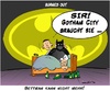 Cartoon: Burned out (small) by Trumix tagged batman,bettman,burnout,depression,gotham,city,syndrom,trummix