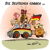 Cartoon: Die WM kommt (small) by Trumix tagged afrika fussball stimmung sued wm trummix soccer