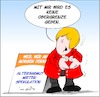 Cartoon: Merkels Obergrenze (small) by Trumix tagged obergrenze,merkel,wahlkampf,versprechungen,altersarmut,mietpreise,mietwucher,spekulationen,immobilien