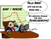 Cartoon: Unterstützung (small) by Trumix tagged basf,roche,politik,schweinegrippe,grippewelle,aktienkurs,trummix