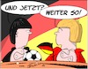 Cartoon: Weiter so (small) by Trumix tagged loew,jogi,fussball,merkel,groko,regierung,weiter,so