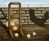 Cartoon: Guillotine (small) by gartoon tagged guillotine
