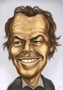 Cartoon: Jack Nicholson (small) by gartoon tagged jack nicholson
