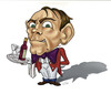 Cartoon: Man waiter (small) by gartoon tagged man,waiter