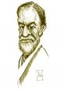 Cartoon: Sigmund  Freud (small) by Hule tagged caricature