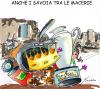 Cartoon: Solo macerie in Abruzzo (small) by Grieco tagged grieco,savoia,abruzzo,terremoto