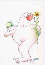 Cartoon: die blume des bösen (small) by Petra Kaster tagged frühling blumen gartenbau glückwünsche natur ökologie