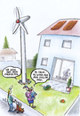 Cartoon: energy mix (small) by Petra Kaster tagged solarenergie,windkraft,technik,alternativenergien,energiewende,erneuerbare,energien,ressource