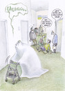 Cartoon: rentengespenst (small) by Petra Kaster tagged alter,armut,sozialamt,rentenkasse,pensionierung,rentner,gespenster