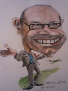 Cartoon: Ian (medium) by jjjerk tagged flying,aeroplane,cartoon,caricature,lingus,air,irish,ian,fly,glasses
