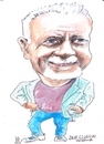 Cartoon: Dave Gleeson (small) by jjjerk tagged gleeson dave artist cartoonist cartoon caricature glass irish balla bawn ireland blue famous