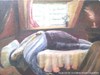 Cartoon: Death of Thomas Chatterton (small) by jjjerk tagged chatterton thomas death poet english england window forger painter cartoon caricature