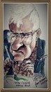 Cartoon: Fintan Clarke (small) by jjjerk tagged clarke,fintan,artist,wicklow,ireland,glasses,painter,famous