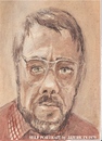 Cartoon: self portrait (small) by jjjerk tagged self portrait cartoon caricature mustache beard red irish ireland