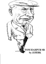 Cartoon: Tom Harpur Sr (small) by jjjerk tagged harpur,tom,mayglass,ceili,band,cartoon,caricature,cap,portrait,ireland,irish