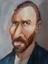 Cartoon: Vincent van Gogh (small) by jjjerk tagged famous people beard profile painter france arles