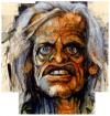 Cartoon: Kinski (small) by Hoppmann tagged caricature,portrait,illustration,karikatur