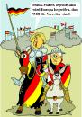 Cartoon: Deutschland als Vorreiter (small) by MiS09 tagged merkel steinmeier vorreiter europa europawahl global finanzkrise eu europapolitik krisenpolitik europaparlament