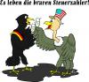 Cartoon: Krisenbewältigung (small) by MiS09 tagged steuerzahler,krise,finanzkrise,geld