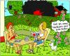 Cartoon: Wenn die Nachbarn grillen (small) by MiS09 tagged grillen,nachbarn,garten,freizeit,erholung