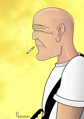 Cartoon: Bruce Willis (medium) by Ponciano tagged actor,hollywood,star,cinema,fame,celebrities