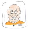 Cartoon: Gaur Gopal Das (small) by cartoonist Abhishek tagged gaurgopaldas,gopaldas,lifecoach,motivationalspeaker