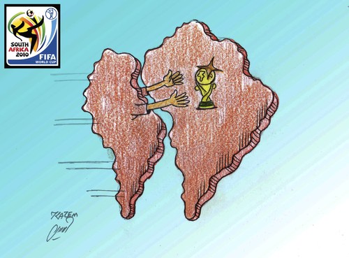 Cartoon: world cup (medium) by Hossein Kazem tagged world,cup