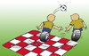 Cartoon: Brazil 3 Croatia 1 (small) by Hossein Kazem tagged brazil,croatia