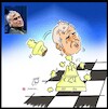 Cartoon: ivanchuk (small) by Hossein Kazem tagged ivanchuk