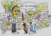 Cartoon: obama bush (small) by Hossein Kazem tagged obama bush