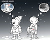 Cartoon: snow (small) by Hossein Kazem tagged snow