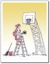 Cartoon: basket ball (small) by penapai tagged rubbish